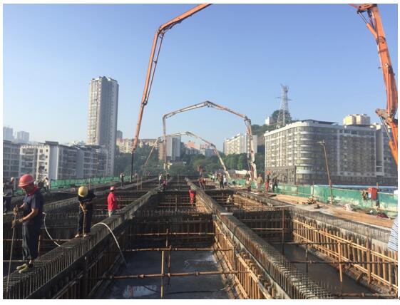 潼南涪江大橋改造工程進(jìn)展順利，主橋施工穩(wěn)步推進(jìn)